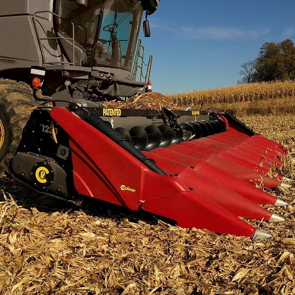 Calmer Chopping Stalk Rolls and Corn Head Improvement Parts